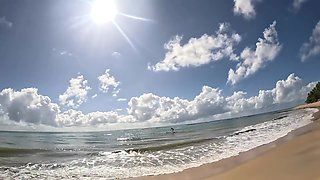 Fomos Para Uma Praia Que Estava Deserta E Aproveitamos Pra Transar Gostoso With Loira Gostosa