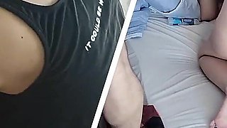 Crazy Sex in the Bedroom with a Hot Amateur Couple.