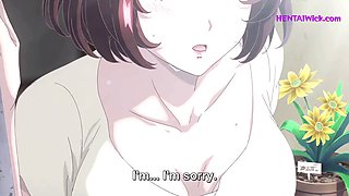 Accidental face sitting and gonzo pussy eating in uncensored hentai