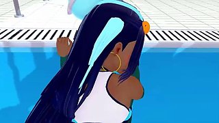 POKEMON Nessa Inwards pool 3 dimensional manga porn Pornography Flicks - Tube8