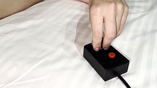 Photographer's POV Hardcore Sex Machine Session with Bound