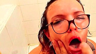 Pussy and Mouth Smashed Head in Toilet