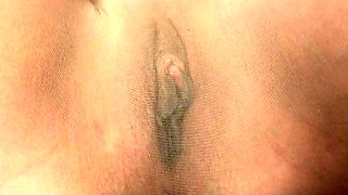 Close up masturbation with big cumshot