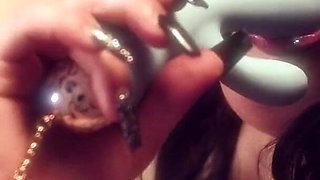 Cumming by Candlelight - Luna Luxxx