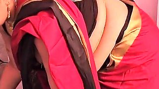 Tight Pussy Hot MILF Desi Bhabhi in Saree Fucked Hard by Devar in Hindi Audio