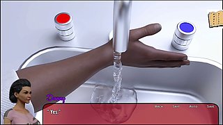 Newbie dives into a visual novel hentai experience