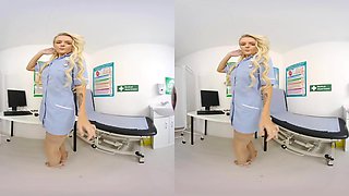 Naughty Nurse - Big Tits Blonde Solo - Zexyvr - Sexlikereal