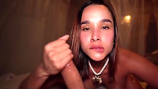 Fucking a Fat-Bottomed Latina Beauty: Sea Bungalow Cumshot