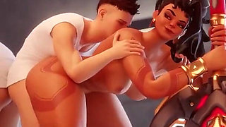 Cute Demon Waifu Backing Her Ass up on a Thirsty Gooner Cock