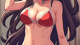 Beautiful Anime Model