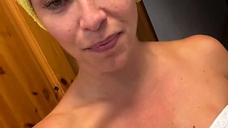 Great Big Boobs On Masturbating Redhead