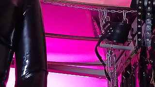 Eva Latex Rubber Dress Solo Mistress Femdom BDSM MILF