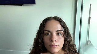 SMALL TIT BRUNETTE TATTOOED TEEN GIRLFRIEND CAUGHT IN SHOWER