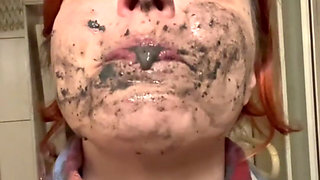 Self Human Ashtray Spit Ashtray Dirty Face