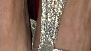Really Sexy Legs with High Heels in Bed Been Romantic