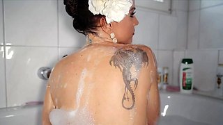 Beautiful brunette in sexy solo fingering masturbation 4 wmv