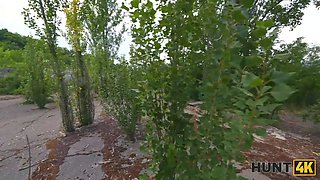 Hunt4k. wild russian prostitute doesn’t care about her boyfriend and fucked a stranger in public