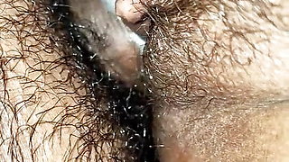 Desi teen girl fucked really hard and squirting Cum on closeup pussy