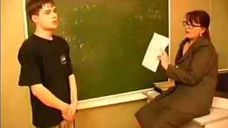 RUSSIAN TEACHER AND SCHOOLBOY SEX HARD