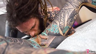 Heavily Ink Teen 18+ Balls Deep Piledriver Fuck - Bj, Atm, Gape, Prolapse