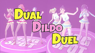 3DGSPOT - World Lesbian Fucking Championship With Hot FISTING! 3D CARTOON PORN!