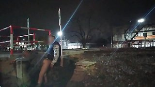 Public Sex on the Street Outdoors Caught Fucking by Police Bus Voyeurs and Trains