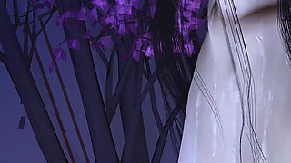 3D Hot Cosplay Slut Wearing Sexy Dress Got Fucked by BBC