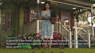 help in gardening to Stepmoms - Love and Temptation(scene of ep-02)