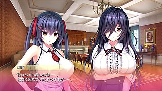 3D hentai threesome action from Japan