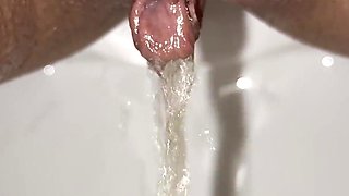 Compilation! Morning Yellow Pee! Close-up! POV!