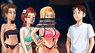 3 GIRLS ONE DICK SUMMERTIME SAGA SEX PARTY