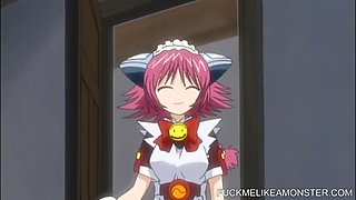 BDSM dildo fuck and anime maid gets banged