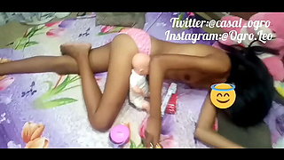 Innocent 18yo Latina Teen Ana Clara Bintencourt Stolen Virginity - Skinny Brasileira Forbidden Video