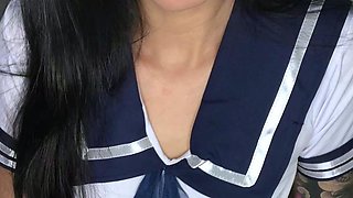 Japanese teen hardcore masturbating at Asian chatroom
