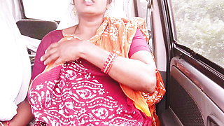 Step mom car sex telugu dirty talks long drive fir fucking with step som. Part - 2