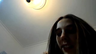 Hot Teen Hotfallingdevil Squirts Hard on Big Black Dildo & Pink Monster Toy