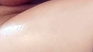 JOI Cum with Me! Horny Slut Wife Olied Ass Loves to Fingers and Butt Plug Her Asshole!