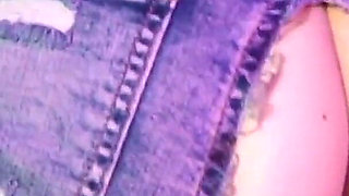 My Husband Fuck Me with Ripped Pants and Cum Inside