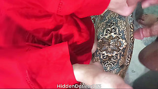 I Fuck My Step Sister With Red Dress and Big Hole Pussy
