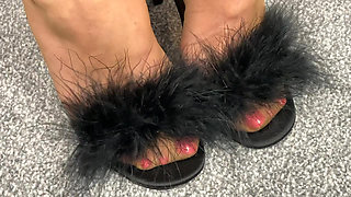Mrs Mature Feet showing you all a clean pair of heels