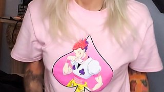 Blonde teen Sierras first erotic masturbation video