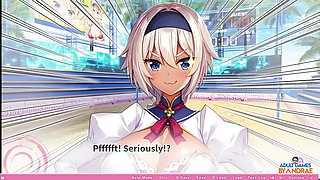 EP37-2: IMPREGNATING Nanako with a CREAMPIE - Oppai Ero App Academy