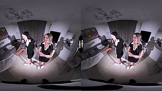 Emily First & Britney Dutch VR Porn: Price Of Silence - DarkRoomVR