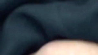 Hot stepsister caught step brother jerk with her panties and help with handjob