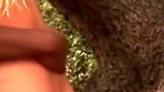 Horny blonde MILF fucked outdoor from BBC dude