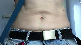 Power Pissing on the Train by Hot, Sexy, Hairy Hippy Rachel Wriggler - Who Loves Getting Her Amazing Tits Out!