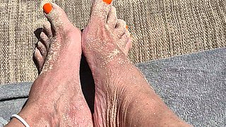 Feet in the Sand!