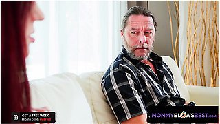 MommyBlowsBest - My New HOT AF REDHEADED BUSTY Milf Boss Sucked My Dick