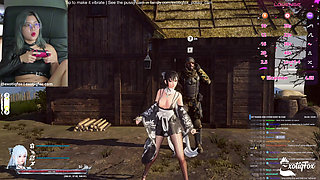 Genshin Impact but with Sex! Playing a Hentai Game with Lots of Double Penetration and Hardcore Fucking!