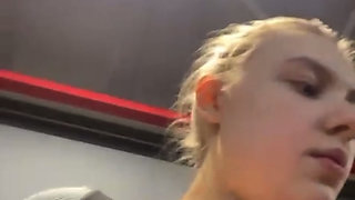 Workout and sex in the gym